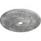 Ekena Millwork Galveston Medallion (Canopies up to 4 3/4"), 36 5/8"OD x 3 5/8"ID x 2 3/8"P, Ultra Pure White CM36GLUWC - alternate 3